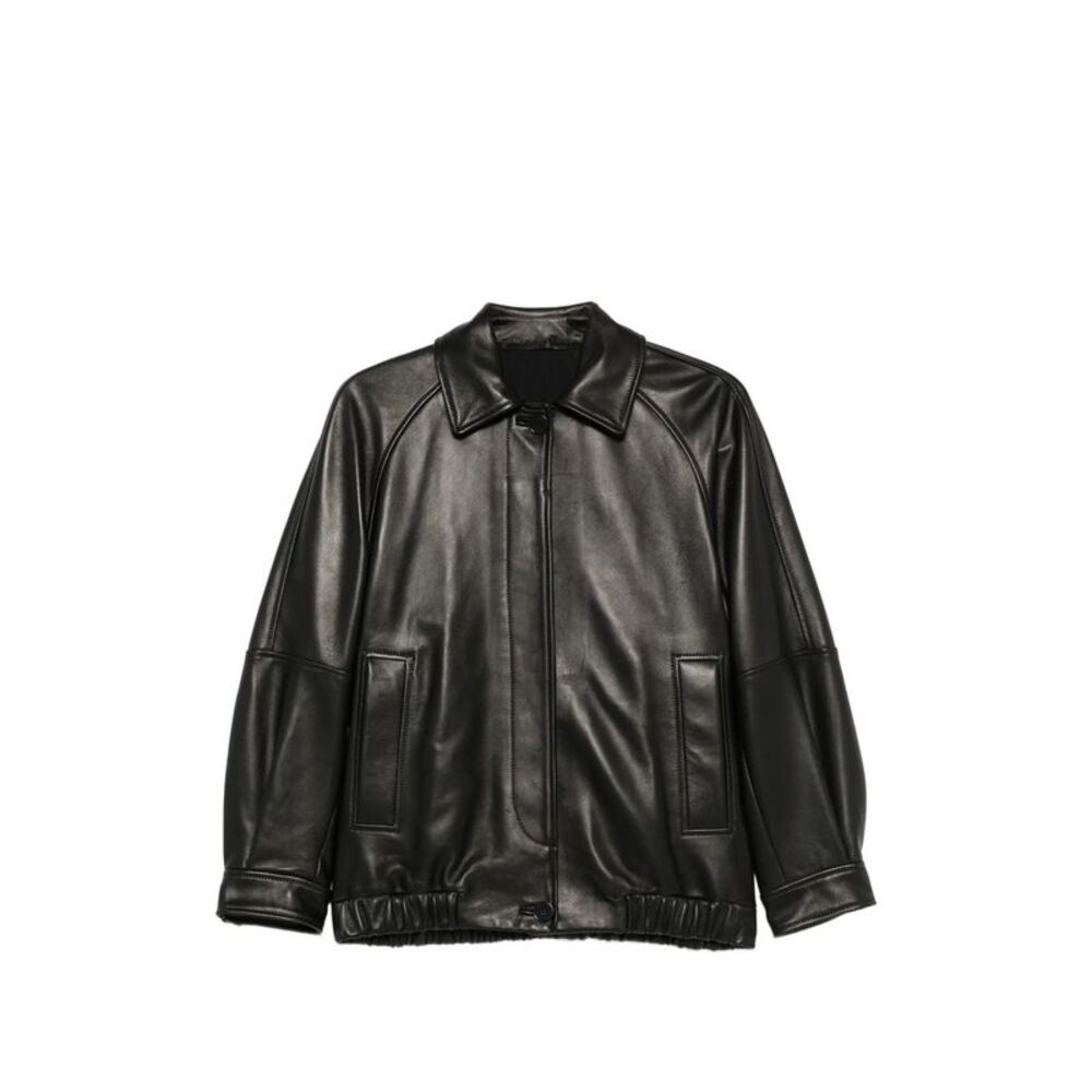 Santoro Black Jackets - Leather Jackets Women